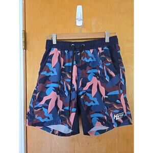 HVIII Brand Goods - Goat Shorts (Tropical) Size Small Polyester Spandex Blend